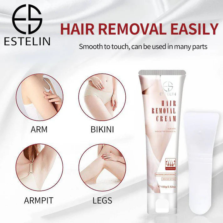 ESTELIN Aloe Vera Shea Butter Essence Oil Hair Removal Cream