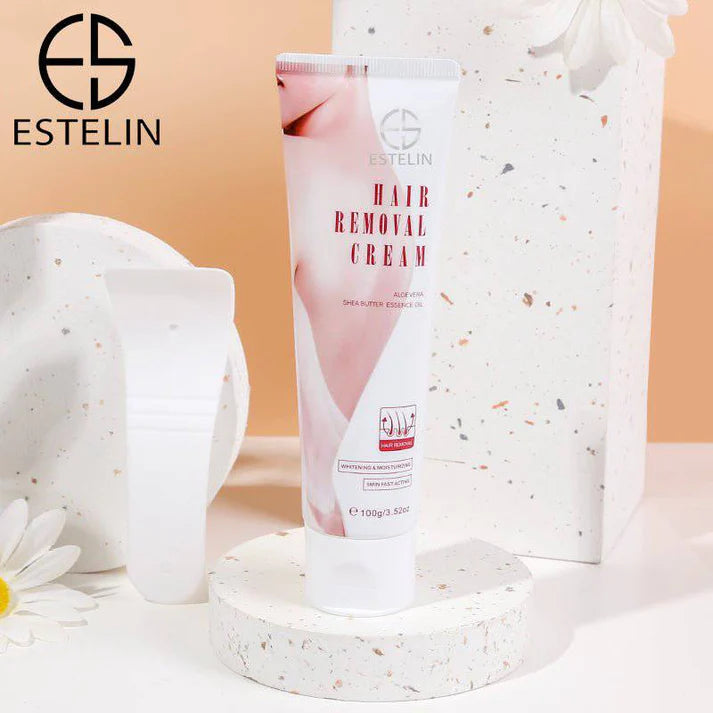 ESTELIN Aloe Vera Shea Butter Essence Oil Hair Removal Cream