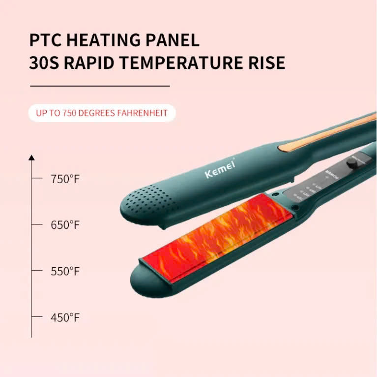 KEMEI KM-9827 PROFESSIONAL HAIR STRAIGHTENER