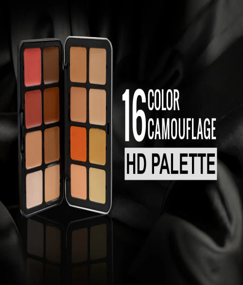 16 Color Camouflage Face Palette – CHP002