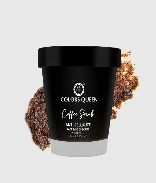 COLORS QUEEN COFFEE SCRUB ANTI CELLULITE FACE & BODY SCRUB