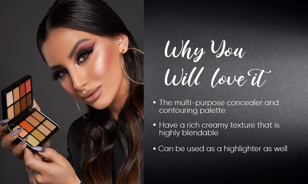 16 Color Camouflage Face Palette – CHP002
