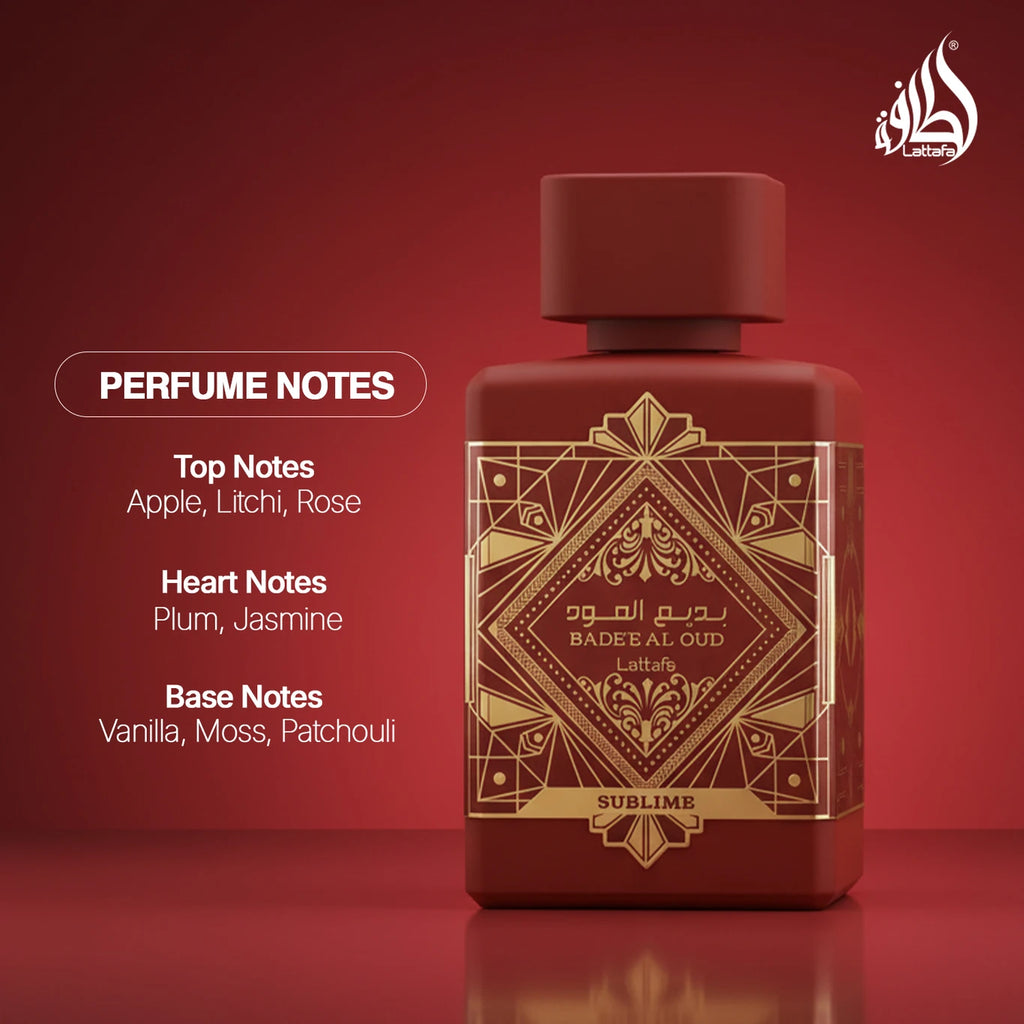 Lattafa Badee Al Oud Sublime Eau De Parfum 100ml