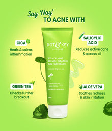 Dot and Key Cica Calming Blemish Clearing Gel Face Wash