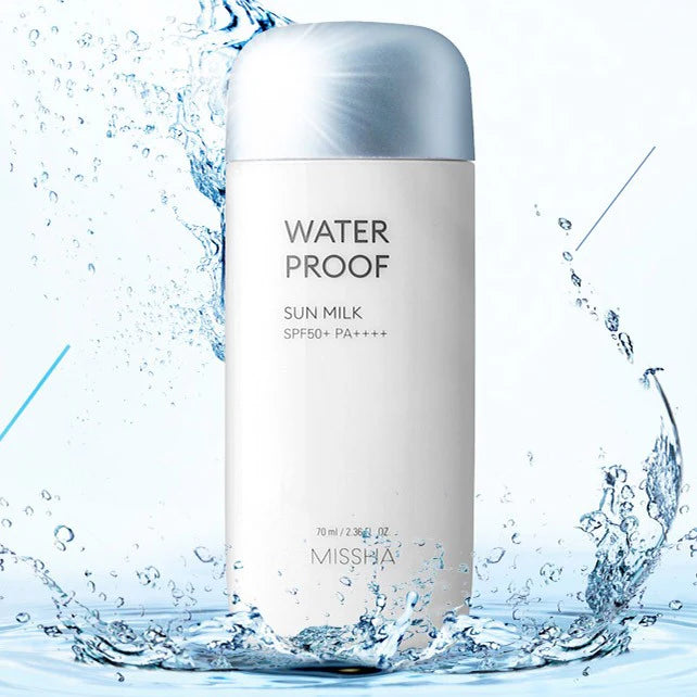 Missha All-Around Safe Block Waterproof Sun Milk SPF50+ PA+++ 70ml!