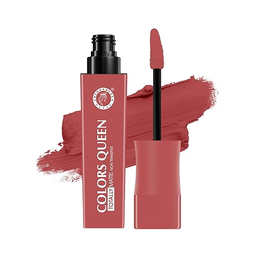 COLORS QUEEN  TOTALLY MATTE NON TRANSFER LIQUID LIPSTICK NTG23