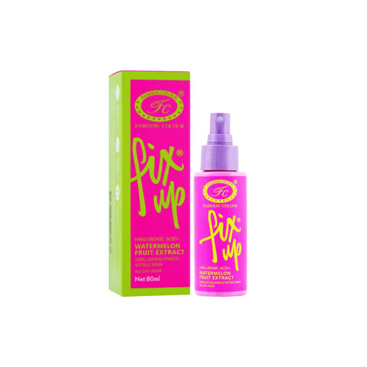 FASHION COLOUR Fix Up Setting Spray with Hyaluronic Acid + Watermelon Extract (80ml)