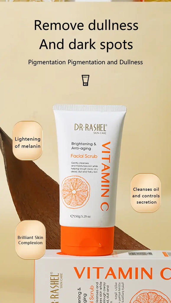 DR. RASHEL Vitamin C Brightening & Anti-Aging Facial Scrub