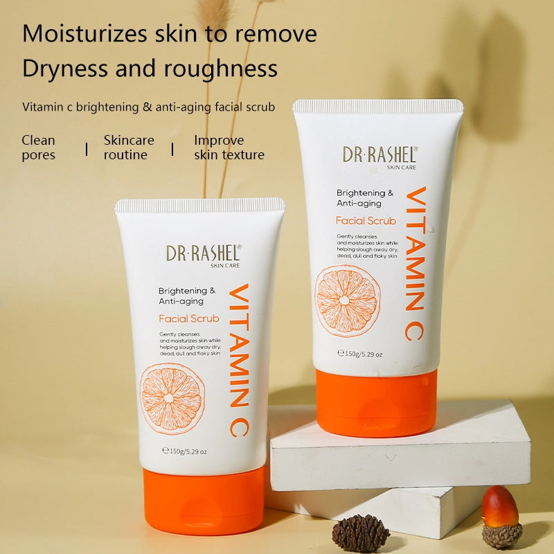 DR. RASHEL Vitamin C Brightening & Anti-Aging Facial Scrub
