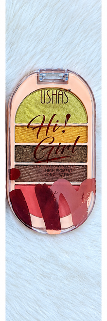 USHAS Hi! Girl Eyeshadow, Highlighter & Blush Palette