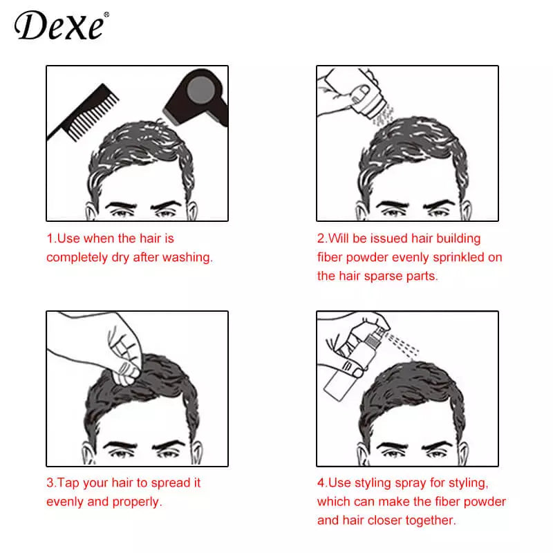 DEXE HAIR BUILDING FIBERS