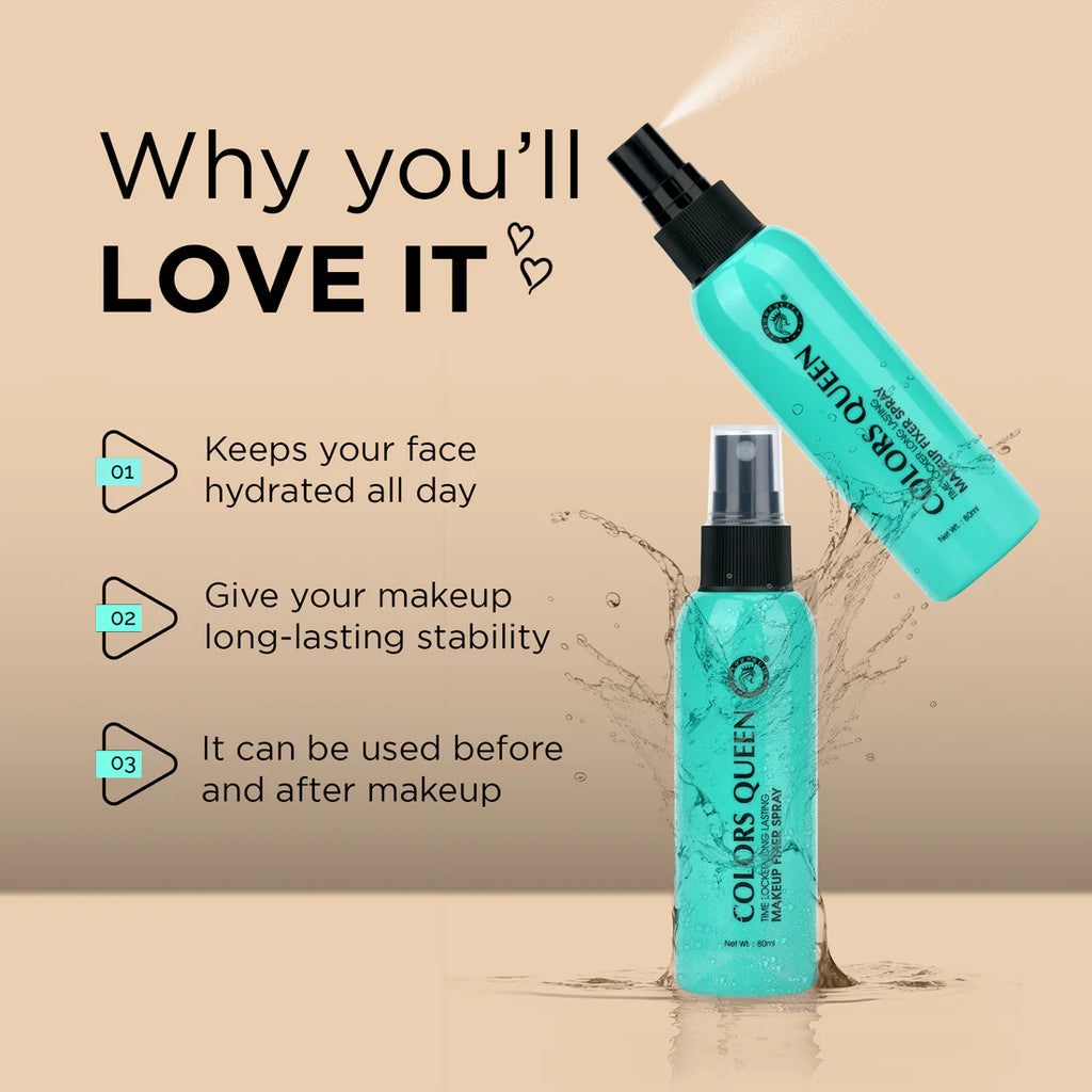 COLORS QUEEN LONG LASTING MAKEUP FIXER SPRAY MF-012
