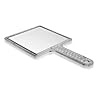 Plastic Square Handheld Mirror with Handle !