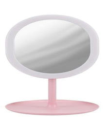 Makeup Mirror USB Rechargeable Oval Portable – Beauty Companion