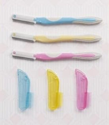 Eyebrow Touch Up Razor Pack of 3 – Easy & Precise Facial Grooming