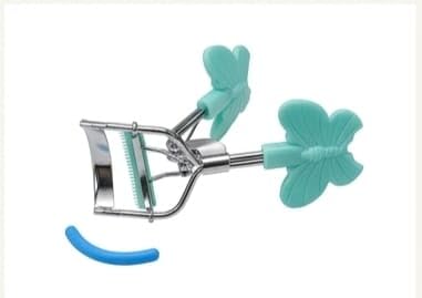Light Blue Handle Professional Eye Curling Eyelash Curler