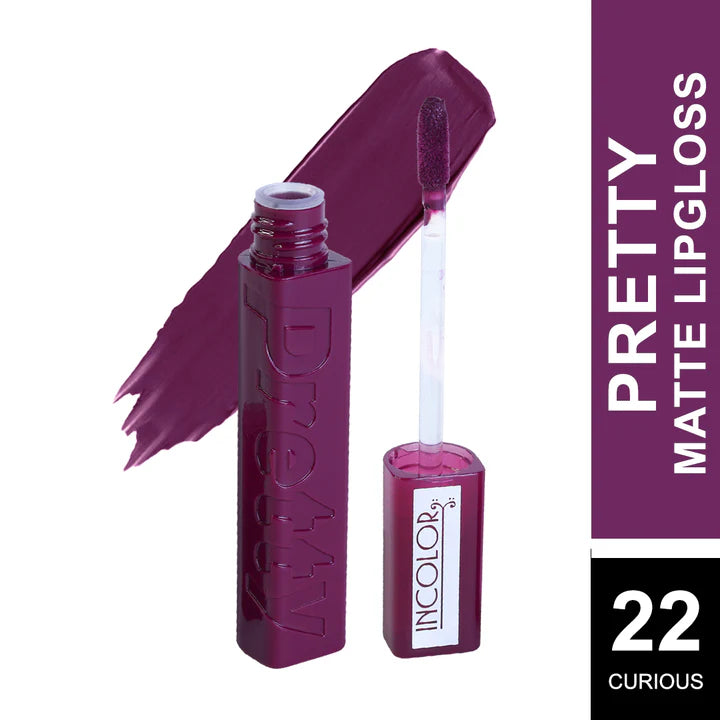 INCOLOR PRETTY MATTE LIPGLOSS