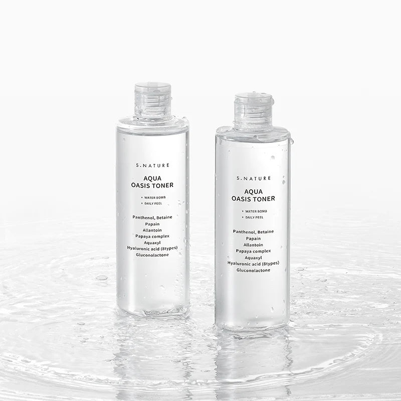 S.NATURE Aqua Oasis Toner Water Bomb Daily Peel!