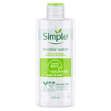 Simple Micellar Cleansing Water / Refreshing Facial Wash 200ml