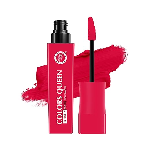 COLORS QUEEN  TOTALLY MATTE NON TRANSFER LIQUID LIPSTICK NTG23