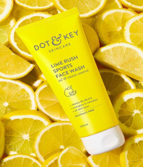 Dot & Key Lime Rush Sports Facewash