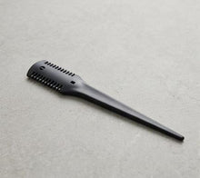 Double Sided Thinning Comb Black – Professional Hair Styling Tool