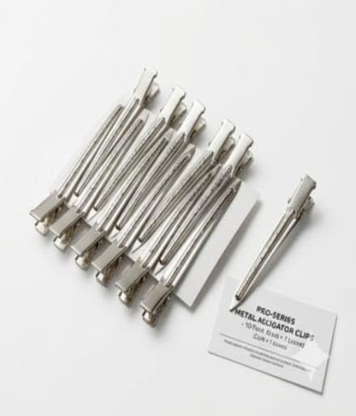 Professional Metal Sectioning Hair Clips Pack of 12