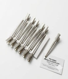 Professional Metal Sectioning Hair Clips Pack of 12