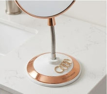 Makeup Mirror Glass Table Top Vanity Mirror on Stand