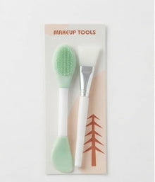 Silicone Face Mask Applicator Brush with Pack Brush