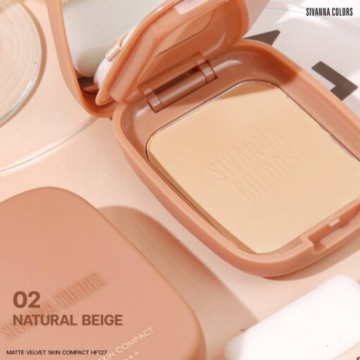 Sivanna Colors Matte Velvet Skin Compact