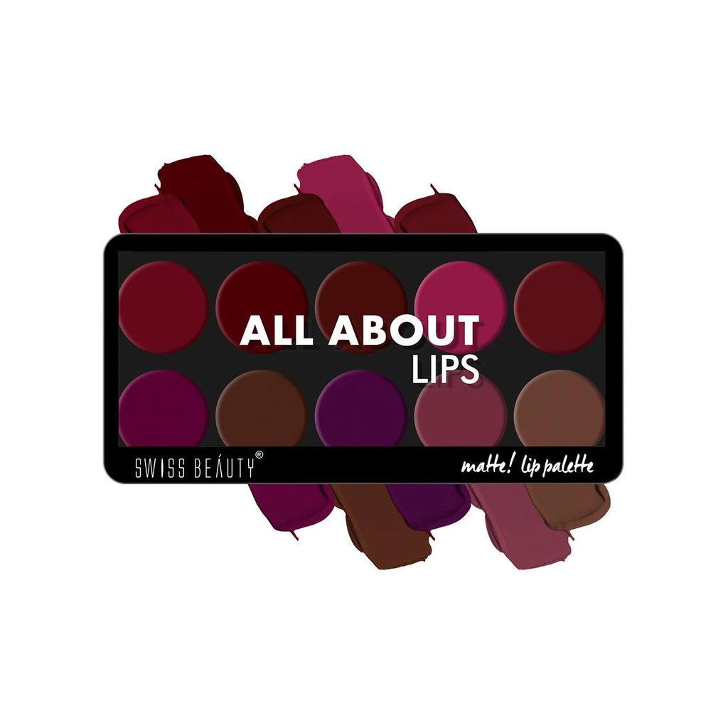 SWISS BEAUTY MATTE LIP PALETTE