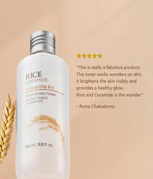 Ceramide &  Rice Moisturizing Toner – Hydrating & Brightening Skin Prep (150ml)