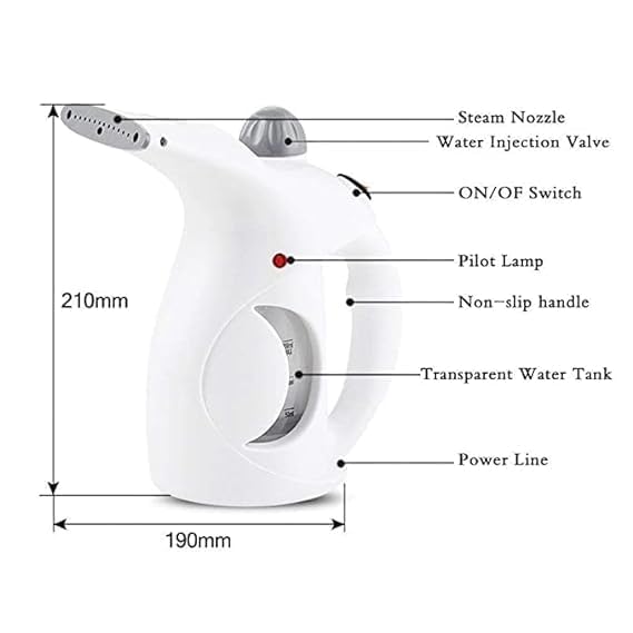 RZ HANDHELD GARMENT & FACIAL STEAMER RZ-608