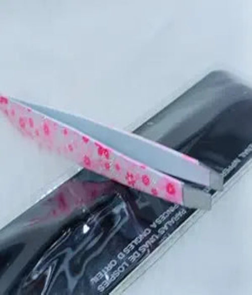 Professional Slanted Tips Stainless Steel Eyebrow Tweezers – Precision Hair Tweezer