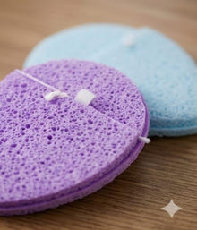Face Cleansing Sponge Makeup Remover Sponge Set of 2
