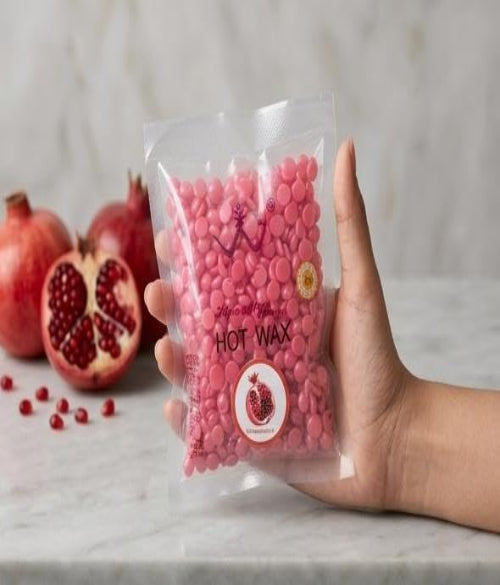 Hot Wax Beans for Hair Removal Wax (Pomegranate, 50 g).