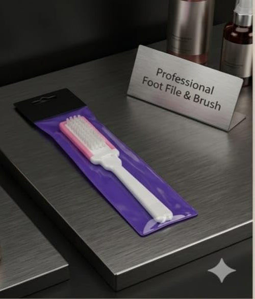 2 in 1 Foot Scrubber with Nail Brush – Complete Foot Care Tool