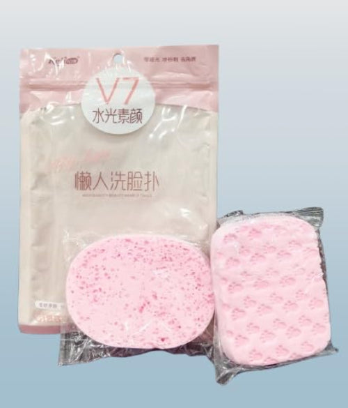 2 Pcs Cat Bath Shower Sponges!