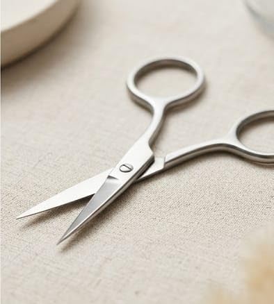 Eyebrow Scissors – Small Scissors for Hair, Eyebrows & Nose Hair