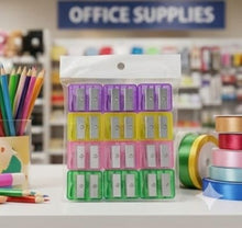 Pack of 12 Pencil Sharpener – Smooth & Easy Sharpening