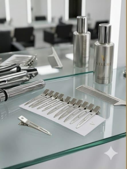 12 Pieces Hair Styling Clips – Professional Hair Section Clips