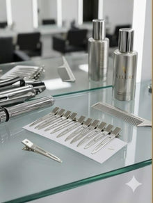 12 Pieces Hair Styling Clips – Professional Hair Section Clips