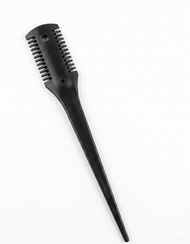 Double Sided Thinning Comb Black – Professional Hair Styling Tool