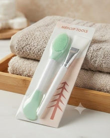 Silicone Face Mask Applicator Brush with Pack Brush