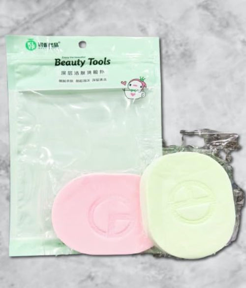 Face Cleansing Sponge Puff – Pack of 2!
