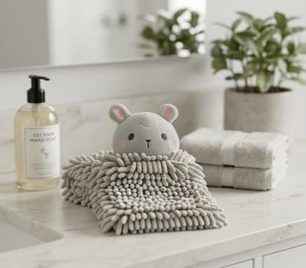 Hand Towel Bathroom Kitchen Hand Towel – Soft & Absorbent