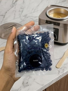 Hot Wax Beans for Hair Removal Wax (Black, 50 g).