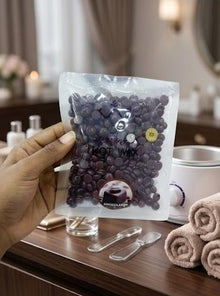 Hot Wax Beans for Hair Removal Wax (Chocolate, 50 g).
