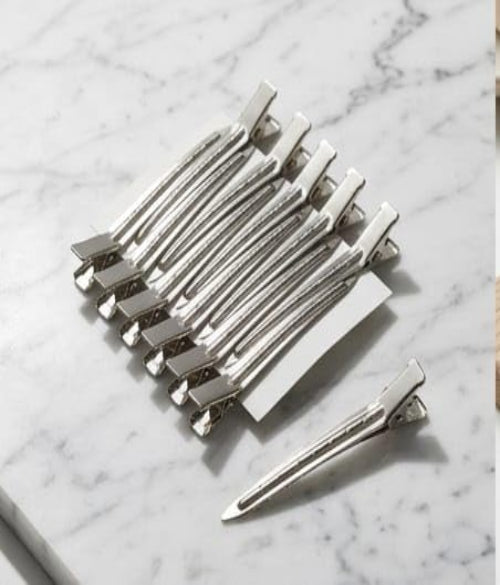 Professional Metal Sectioning Hair Clips Pack of 12